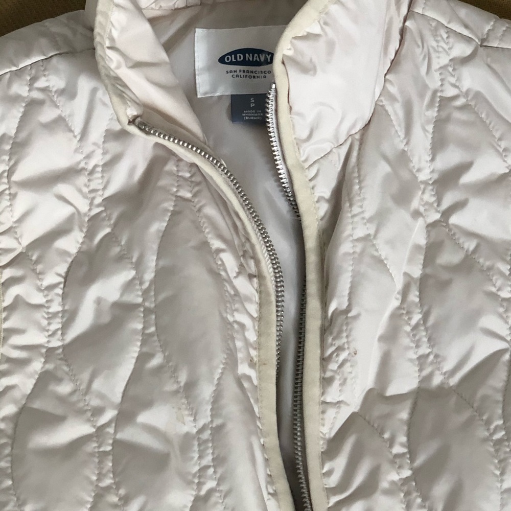 Old navy vest cream small - Picture 2 of 2